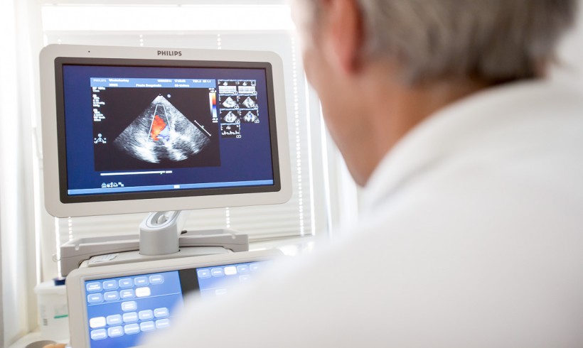 Color Doppler echocardiography